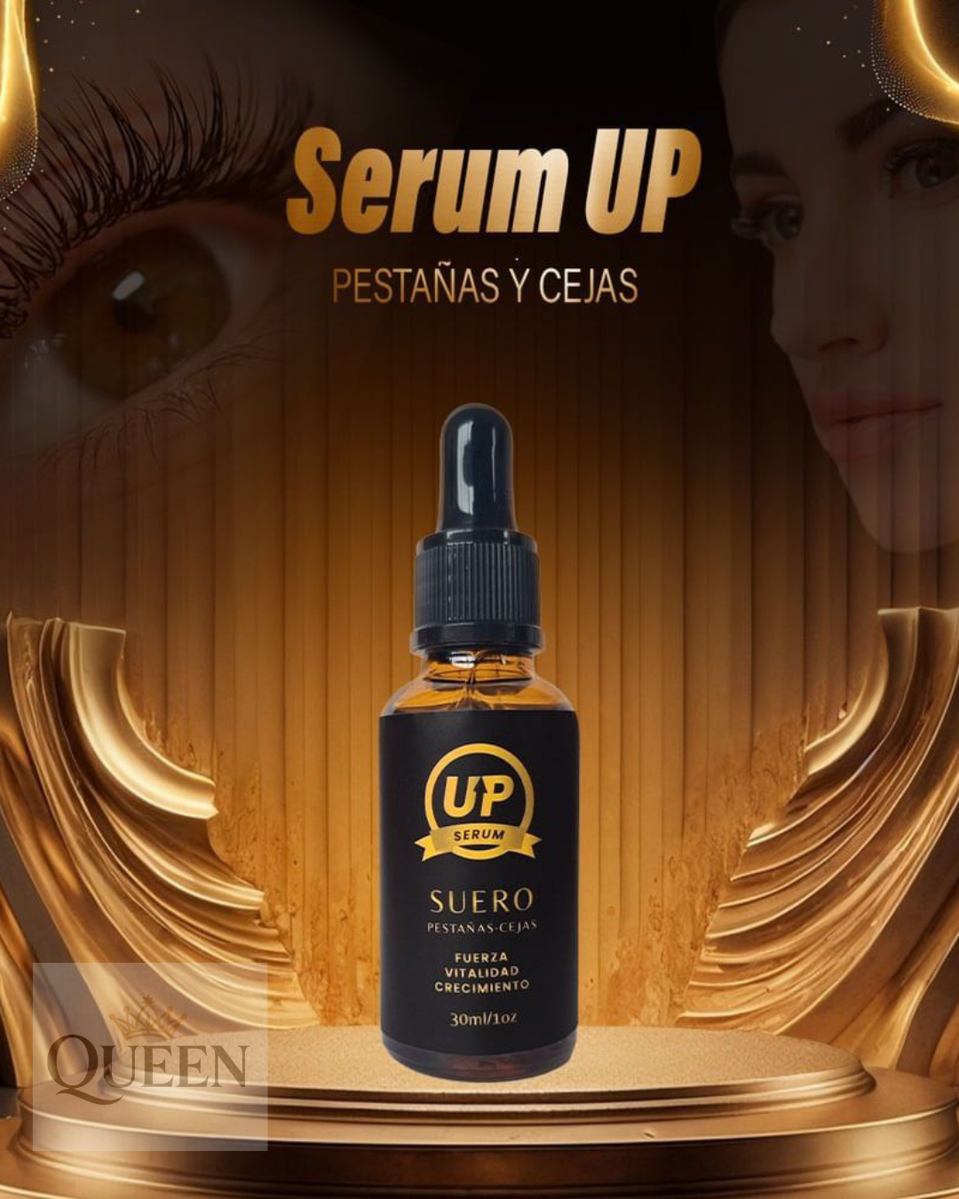 SÉRUM POTENCIADOR PARA EL CRECIMIENTO DE  PESTAÑAS Y CEJAS