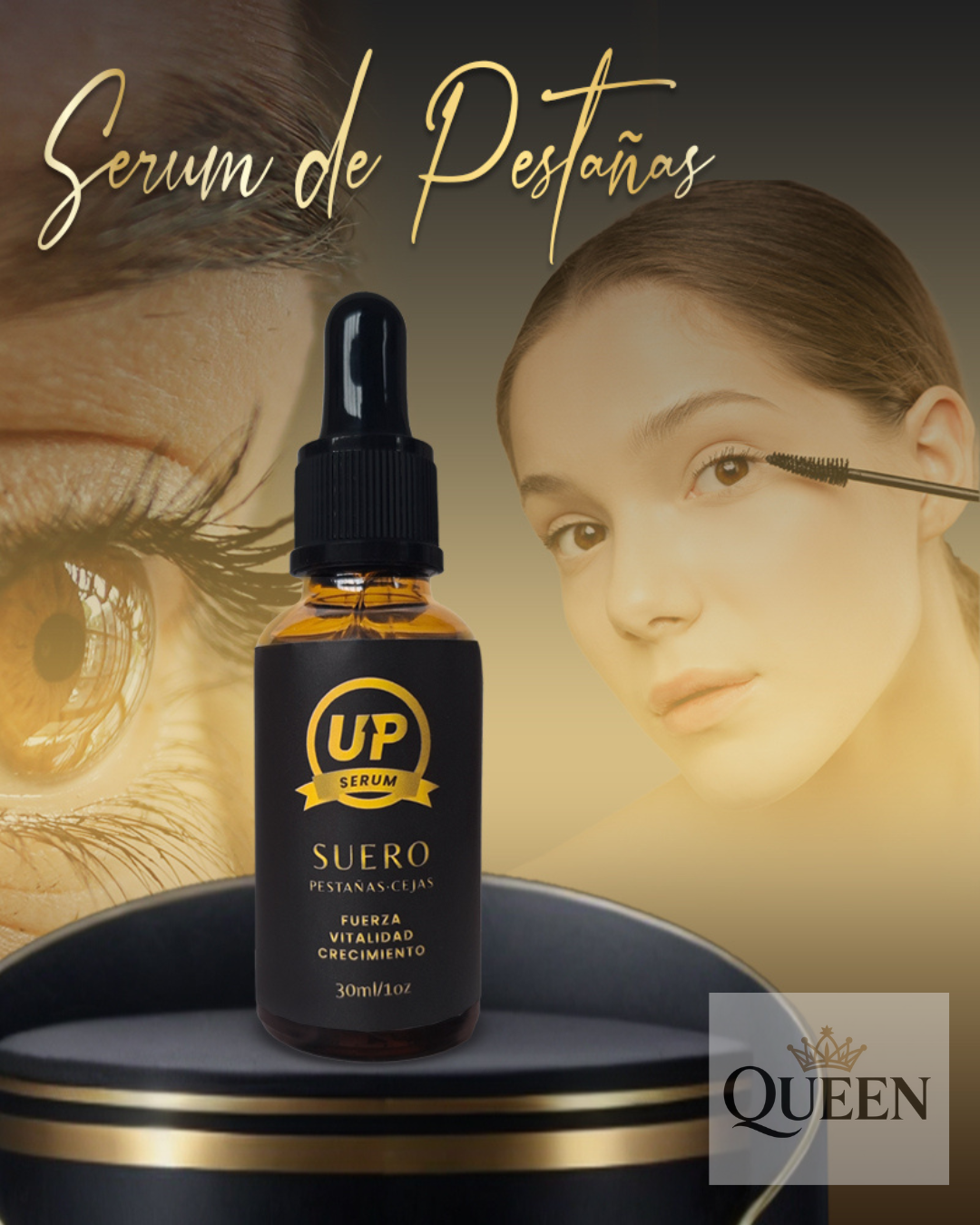 SÉRUM POTENCIADOR PARA EL CRECIMIENTO DE  PESTAÑAS Y CEJAS